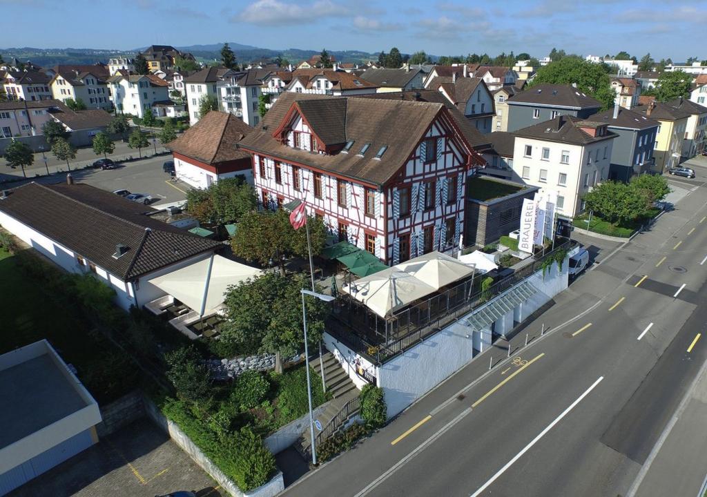 Hotel Brauerei Frohsinn Arbon Extérieur photo